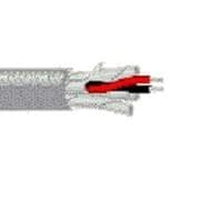 alpha equal 6400 multi-paired cables 20awg 6pr shield 100ft spool chrome