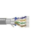 alpha equal 6404 multi-paired cables 24awg 5pr shield 100ft spool chrome