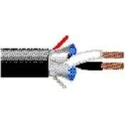 Belden Equal 1032A 0101000 Multi-Paired Cables 18AWG 1PR SHIELD 1000ft SPOOL BLACK - WAVE-AudioVideoElectric