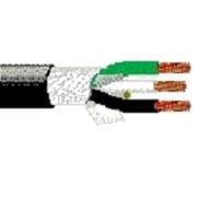 Belden Equal 19108 010250 Multi-Conductor Cables 16AWG 3C UNSHLD 250ft SPOOL BLACK - WAVE-AudioVideoElectric