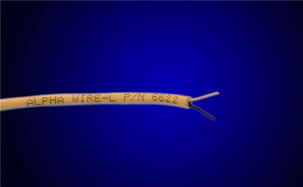 Alpha Wire 6633 WH001 Multi-Conductor Cables 22AWG 3C UNSHLD 1000ft SPOOL WHT - WAVE-AudioVideoElectric