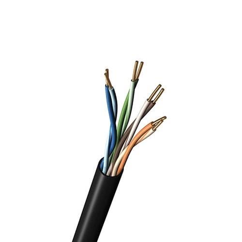 Belden Equal 7923A 1NH1000 Multi-Paired Cables 24AWG 4PR SOLID 1000ft SPOOL TEAL - WAVE-AudioVideoElectric