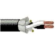 Belden Equal 7421W 0601000 Multi-Conductor Cables 16AWG 2C UNSHLD 1000ft SPOOL CHROME - WAVE-AudioVideoElectric