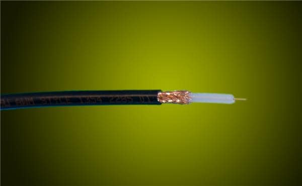 Alpha Wire 9059C BK005 Coaxial Cables 22AWG 1C SHIELD 100ft SPOOL BLACK - WAVE-AudioVideoElectric