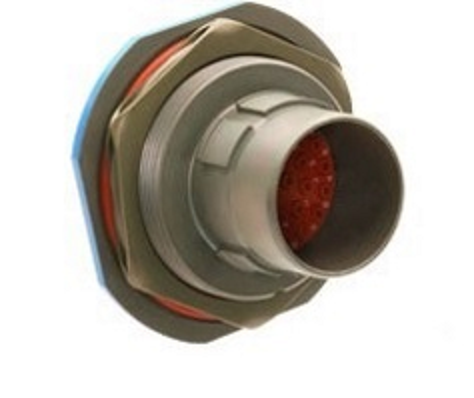 Amphenol-Glenair equal D38999-44FJ35SK Mil-Spec Jam Nut Receptacle - WAVE-AudioVideoElectric