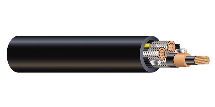 SOUTHWIRE COMPANY # 58878499 - 2-0-3C TNC STR SHD-GC EPR-CPE 8KV 90C GRND CHK LEAD CURED ORG JKT CSA FT-5 MSH - WAVE-AudioVideoElectric