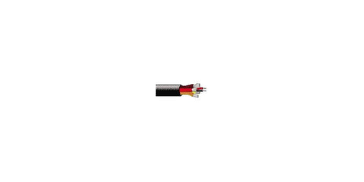 Belden Equal # 1218B B591000 - Multi-Conductor - Flexible, Low-Capacitance Cable 6-Pair 22 AWG FHDPE FS PVC PVC Black, Matte - Price Per 100 Feet - WAVE-AudioVideoElectric
