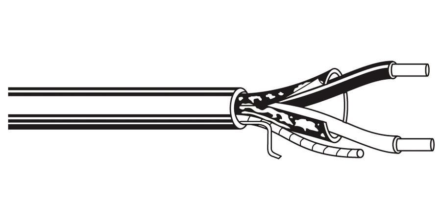 Belden Equal # 6320FE 8771000 - Multi-Conductor - Commercial Audio Systems - 2 Conductors Cabled 2 18 AWG FLRST FS FLRST Natural - Price Per 1000 Feet - WAVE-AudioVideoElectric