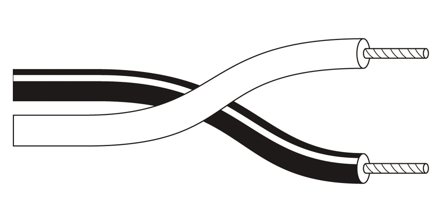 BELDEN # 8473 601000 - Multi-Pair Cable, 1 Pair, 14 AWG, 42x30 Strands, Tinned Copper, Twisted Pair, PVC Insulation, PVC Jacket - Price Per 100 Feet - WAVE-AudioVideoElectric