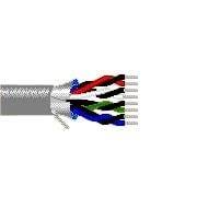 alpha equal 5905C multi-paired cables 22awg 4pr shield 1000ft spool chrome