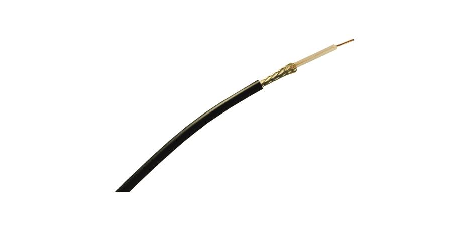 alpha equal 9059C - coax - 75 ohm coax rg59-u type coax black - price per 500 feet