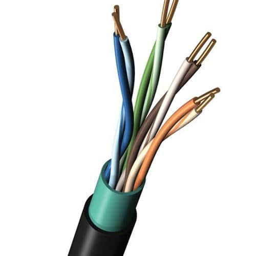 Belden 11700A 0061000 Multi-Paired Cables 4 PR #24 PP FR PVC PVC - WAVE-AudioVideoElectric