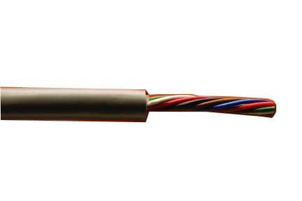Alpha Wire 1172L SL001 Multi-Conductor Cables 22AWG 2C UNSHLD 1000 FT