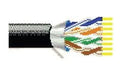 Belden 1300SB 0101000 Multi-Paired Cables 24AWG 4PR SHIELD 1000ft SPOOL BLACK - WAVE-AudioVideoElectric