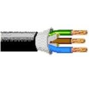 Belden Equal 19503 B59250 Multi-Conductor Cables 18AWG 3C UNSHLD 250ft SPOOL BLACK - WAVE-AudioVideoElectric