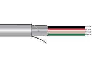 Alpha Wire 506 BK078 Multi-Conductor Cables 14AWG 3C UNSHLD 25 PC-PKG BLACK - WAVE-AudioVideoElectric