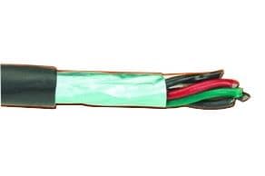 Alpha Wire 25271 BK005 Multi-Conductor Cables 24AWG 1PR SHIELD 100FT SPOOL BLACK - WAVE-AudioVideoElectric