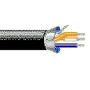 Belden Equal 3106A 010500 Multi-Conductor Cables 22AWG 1PR SHIELD 500ft SPOOL BLACK - WAVE-AudioVideoElectric