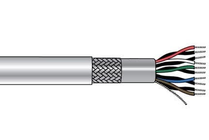 Alpha Wire 3480C SL005 Multi-Conductor Cables 3480C SLATE 100 FT - WAVE-AudioVideoElectric