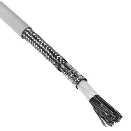 Belden Equal 7405W 060250 Multi-Conductor Cables 20AWG 9C UNSHLD 250ft SPOOL CHROME - WAVE-AudioVideoElectric