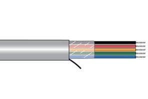 Belden Equal 6300UE 004U1000 Multi-Conductor Cables 18AWG 2C STRAND 1000ft BOX YELLOW - WAVE-AudioVideoElectric