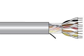 Belden Equal 3613 005A1000 Multi-Paired Cables 23AWG 4PR SOLID 1000ft SPOOL GREEN - WAVE-AudioVideoElectric