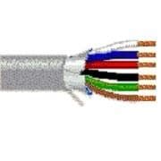 Belden 5304FE 008500 Multi-Conductor Cables 18AWG 6C SHIELD 500ft SPOOL GRAY - WAVE-AudioVideoElectric
