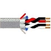 Belden Equal 5341FE 008500 Multi-Paired Cables 18AWG 2PR SHIELD 500FT SPOOL GRAY - WAVE-AudioVideoElectric