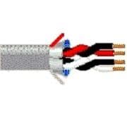 Belden 8641 0602000 Multi-Paired Cables 24AWG 1PR SHIELD 2000FT SPOOL CHROME - WAVE-AudioVideoElectric