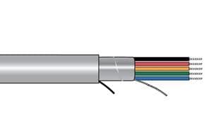 Belden Equal 9769 060100 Multi-Paired Cables 22AWG 17PR SHIELD 100ft SPOOL CHROME - WAVE-AudioVideoElectric