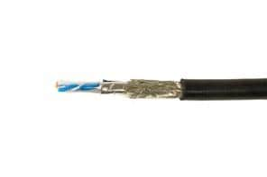 Alpha Wire 74002 BK002 Multi-Paired Cables 26AWG 2PR 5E SHLD 500FT SPOOL BLACK - WAVE-AudioVideoElectric