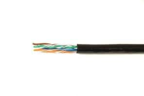 Alpha Wire 74009 BK002 Multi-Paired Cables 22AWG 4PR 5E SHLD 500FT SPOOL BLACK - WAVE-AudioVideoElectric