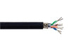Alpha Wire 76000 BK002 Multi-Paired Cables 24AWG 4PR SLD UNSHLD 500FT SPOOL BLACK - WAVE-AudioVideoElectric