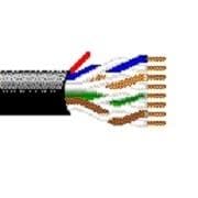 Belden 7918A 0102000 Multi-Paired Cables 24AWG 4PR SOLID 2000ft SPOOL BLACK - WAVE-AudioVideoElectric