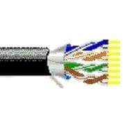 Belden Equal 1300A 010500 Multi-Paired Cables 24AWG 4PR SHIELD 500ft SPOOL BLACK - WAVE-AudioVideoElectric