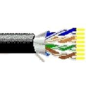 Belden 1300A 0101000 Multi-Paired Cables 24AWG 4PR SHIELD 1000ft SPOOL BLACK - WAVE-AudioVideoElectric