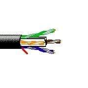 Belden Equal 7927A 0101000 Multi-Paired Cables 23AWG 4PR UNSHLD 1000ft SPOOL BLACK - WAVE-AudioVideoElectric