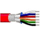 Belden 83556 002100 Multi-Conductor Cables 22AWG 6C SHIELD 100ft SPOOL RED - WAVE-AudioVideoElectric