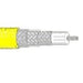 Belden 9222 004500 Coaxial Cables 20AWG 1C SHIELD 500ft SPOOL YELLOW - WAVE-AudioVideoElectric