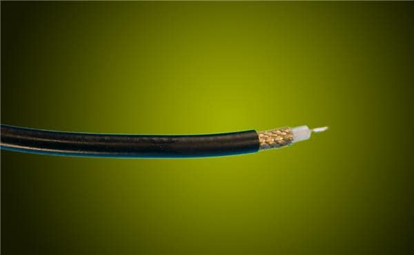 Alpha Wire 9810 BK001 Coaxial Cables 23AWG 1C SHIELD 1000ft SPOOL BLACK - WAVE-AudioVideoElectric