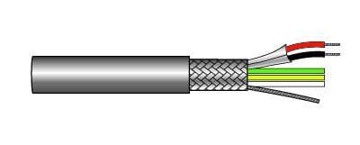 Belden Equal 643948 0101000 Coaxial Cables 18AWG 1C SOLID 1000ft SPOOL BLACK - WAVE-AudioVideoElectric