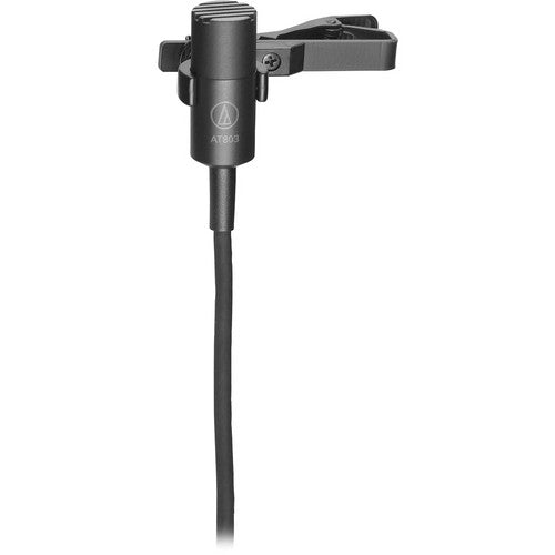 Audio-Technica AT803 Omnidirectional Condenser Lavalier Microphone - Wireless System Components - AT803 - WAVE-AudioVideoElectric