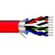 Belden Equal 89505 002100 Multi-Paired Cables 24AWG 5PR SHIELD 100ft SPOOL RED - WAVE-AudioVideoElectric