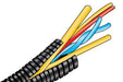 Alpha Wire 492500 BK005 Non-Heat Shrink Tubing and Sleeves .50 ID SLEEVING 100FT SPOOL BLACK - WAVE-AudioVideoElectric