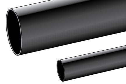 Alpha Wire PVC1059 BK002 Non-Heat Shrink Tubing and Sleeves 9AWG NON-SHNK TUBE 500ft SPOOL BLACK - WAVE-AudioVideoElectric