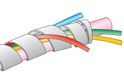 Alpha Wire SW20 NA002 Non-Heat Shrink Tubing and Sleeves 500FT SPOOL NATURAL - WAVE-AudioVideoElectric