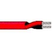 Belden Equal 88442 002500 Multi-Conductor Cables 22AWG 1PR UNSHLD 500ft SPOOL RED - WAVE-AudioVideoElectric