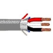 Belden 5501FE 008500 Multi-Conductor Cables 22AWG 3C SHIELD 500ft SPOOL GRAY - WAVE-AudioVideoElectric