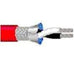 Belden Equal 83552 0021000 Multi-Conductor Cables 22AWG 2C SHIELD 1000ft SPOOL RED - WAVE-AudioVideoElectric