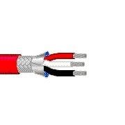 Belden 83503 002500 Multi-Conductor Cables 24AWG 3C SHIELD 500ft SPOOL RED - WAVE-AudioVideoElectric